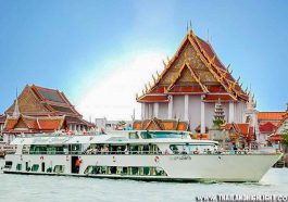 Ayutthaya river cruise by Grand Pearl Cruise from Bangkok