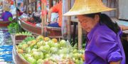 Damnoen Saduak Floating Market Tour Bangkok Half day Tour