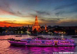 Wonderful Pearl Cruise luxury dinner cruise with live music & show in Bangkok Wonderful Pearl Cruise booking price discount promotion