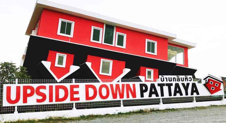 Ticket Price Entrace Fee Discount Booking for Upside Down Pattaya, Thailand. upside down house in Pattaya. Enjoy to see the most lopsided house ever built