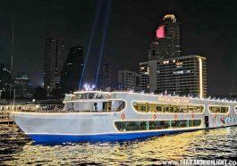 Bangkok night cruise with dinner on Meridian Alangka Cruise Bangkok,offer discount price promotion lower cost ticket booking & reservation,dinning reviews