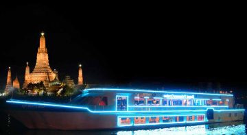 Bangkok Dinner Cruise Booking to Royal Princess Cruise Bangkok River Dinner Cruise with discount price promotion lower cost ticket booking & reservation now
