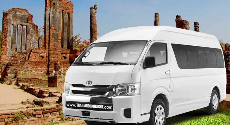 Private transport with Van rental Bangkok to Ayutthaya with driver for your travel trip,business,golf courses in Ayutthaya Van hire from Bangkok - Ayutthaya