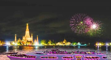 Countdown New Year Eve Gala Dinner Bangkok,recommend to Best Place for New Year Eve in Bangkok Wonderful Pearl Cruise. Luxury river restaurant 5-star NYE