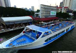 Bangkok ala carte buffet dinner cruise,can selected to service on board Boondarika Boat Yok Yor Cruise Bangkok Dinner Cruise, Easy booking boat ticket fee