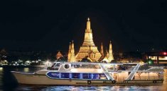 5-star candle light dining along the Chao praya river & International Dinner Buffet on Horizon Dinner Cruise Shangri-la Dinner Cruise Bangkok Price,Booking