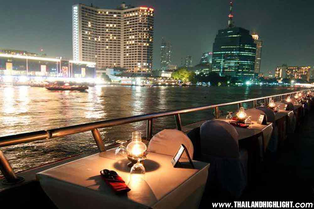 Best place for new year's eve in Bangkok Thailand.new years eve fireworks Bangkok spot to view New Years Eve Bangkok River Cruise White Orchid River Cruise