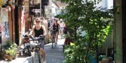 Best trip of bicycle tour in Bangkok with Co Van Kessel Bangkok Tours,travel by bike and boat tours see how Thai local's live,booking discount price reviews