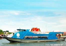Discount booking online of Hop on Hop off Boat Bangkok Ticket Booking.Riverboat trip along Chao phraya hop on hop off tourist boat pass by river boat tours