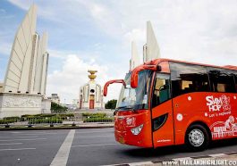 Experience Bangkok Hop on Hop off Sight-seeing Bus Travel by Siam Hop on Hop off Bangkok Sightseeing Bus Tour.Bangkok bust tours ticket discount booking