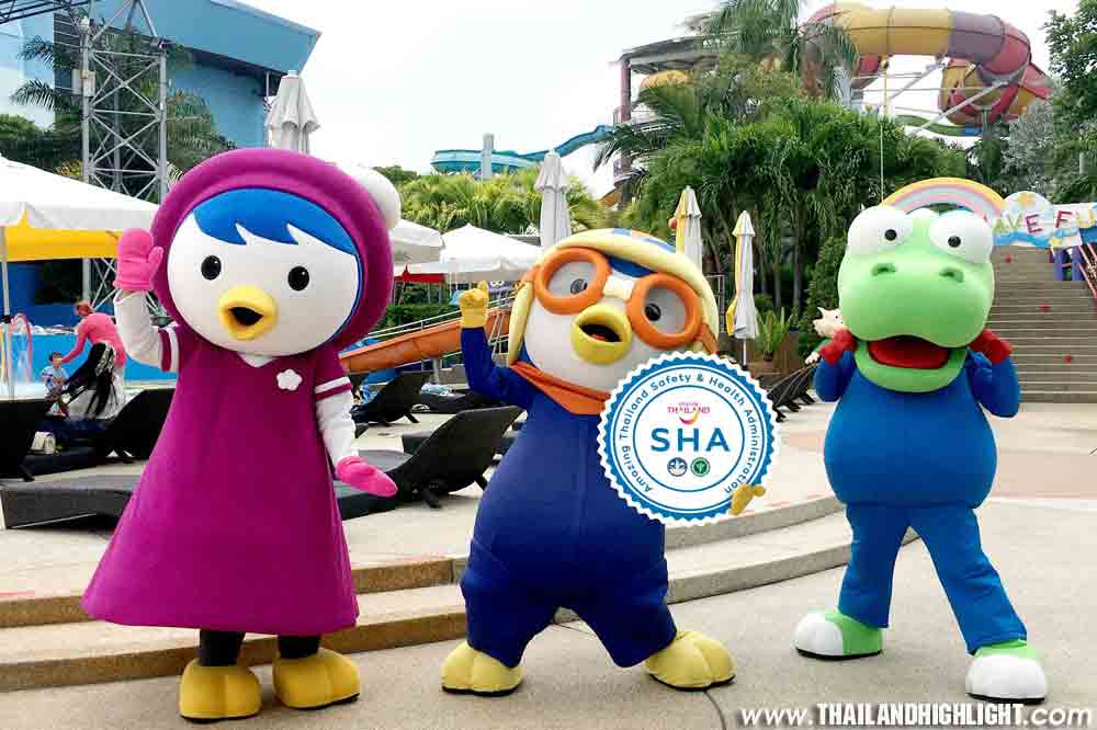 Discount Pororo Aqua Park Bangkok Ticket Price Water Park Booking, New Watepark,kid-friendly, rooftop water park at the sixth ground of Central Plaza Bangna