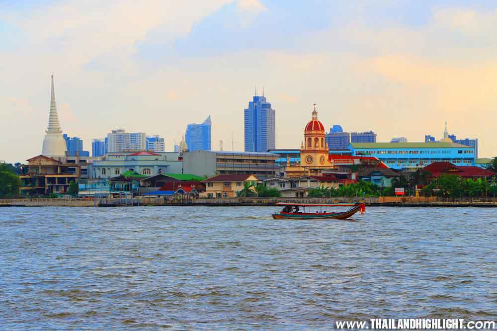 Booking Discount Promotion Price for Chao Phraya Sunset River Cruise Meridian Cruise, best Bangkok sunset views by Iconsiam river cruise with buffet, live