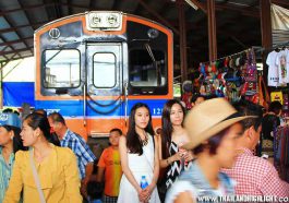 Amphawa Floating Market Maeklong Railway Market Tour Maeklong Railway Market Tours take a boat for see the beautiful fireflies as they shimmer and sparkle hypnotically avobe the water