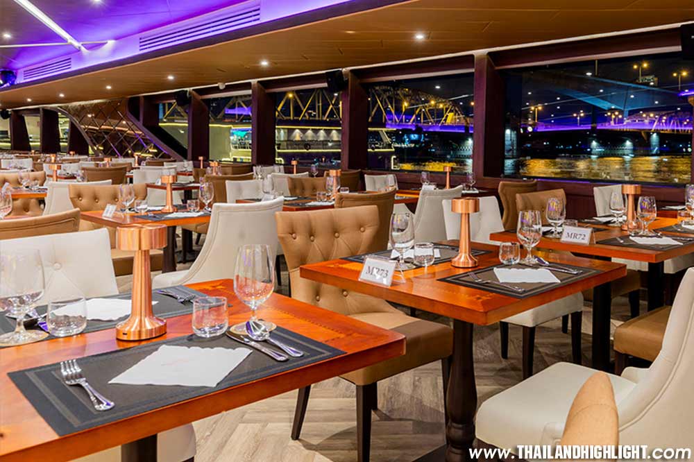 The Opulence Cruise Bangkok Dinner Cruise,Thailand. Bangkok luxurious and brand-new cruise on the Chao Phraya River  Officer ticket of The Opulence Cruise Bangkok luxury cruise discount booking. Best luxury dinner cruise Bangkok on the Chaophraya river  