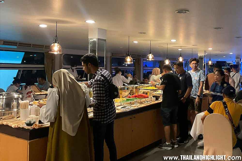 Booking to Halal food restaurants Bangkok cruise offer Halal food River star princess cruise Halal Bangkok dinner cruise price ticket book