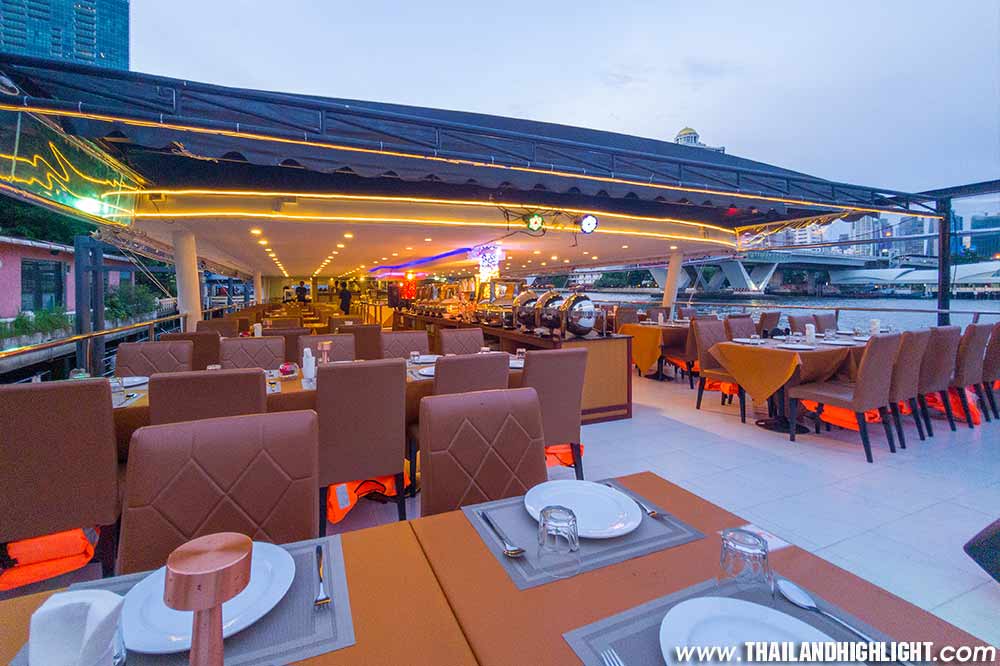 Meridian Cruise 2 Bangkok Sunset Cruise Offer ticket booking to Meridian cruise sunset dinner cruise Bangkok price discount 650฿ cost promotion including buffet menu more reviews