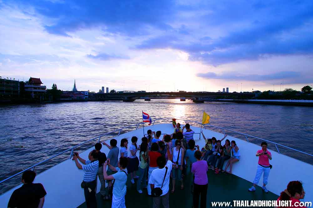 Chaophraya Princess Cruise Sunset River Cruise Price 750฿ Discount, Promotion ticket discount for Chao phraya Princess Cruise sunset river cruise price 750฿ booking reservation offer Sunset Cruise Bangkok