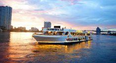 Chaophraya River Sunset Viva Alangka Cruise Price 790฿ Discount Bangkok sunset cruise offer promotion booking for Chaophraya river Sunset Viva