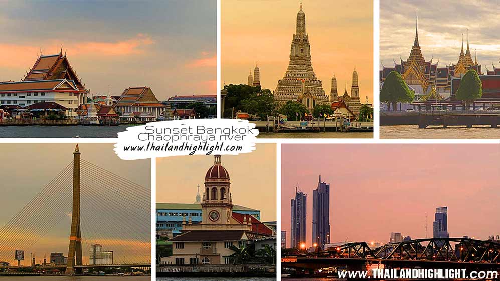 ฺBangkok sunset cruise offer promotion booking for Chaophraya river Sunset Viva Alangka Cruise price 790฿ discount sunset dinner cruise cost
