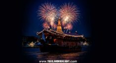 Manohra Cruise Luxury Rice Barge Bangkok New Years Eve 2026. Luxury New Year's Eve fireworks view Bangkok Manohra Cruise booking 2026 Romantic river view table Bangkok Anantara Manohra Cruise New Year's Eve Small capacity dinner cruise Bangkok Wat Arun fireworks view cruise 2026 New Year's Eve 2026 dinner cruise booking Manohra Cruise menu New Year's Eve Thai fine dining cruise Bangkok New Year Luxury Rice Barge Bangkok Premium New Year's Eve celebration Bangkok Manohra Cruise itinerary New Year's Eve Ultimate luxury countdown Chao Phraya Upscale Bangkok New Year's Eve experience Manohra Cruise capacity and ambiance New Year's Eve dinner on a rice barge Bangkok river cruise with gourmet set menu Manohra Cruise Luxury Rice Barge Bangkok New Years Eve New Year 2026 dinner cruise Bangkok Manohra Cruise Anantara Riverside High-end New Year's Eve cruise Bangkok