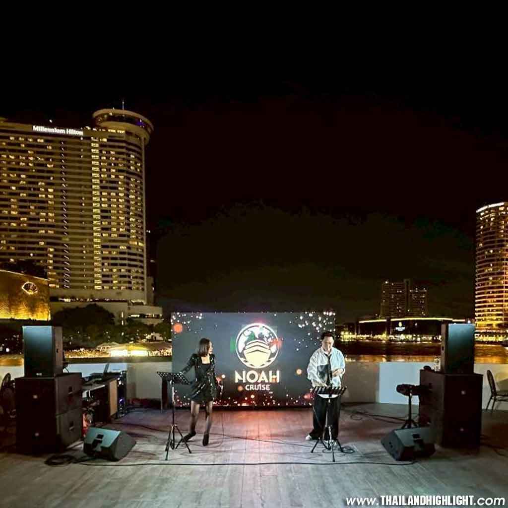Noah Cruise Rooftop New Year 2026 River Cruise Bangkok